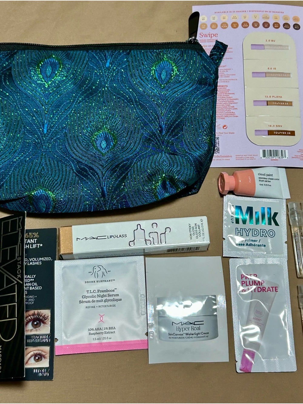 Cosmetic Bag & MAC Lipgloss